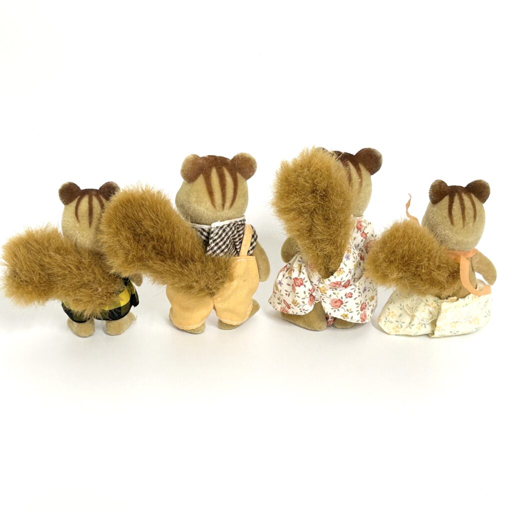 [d'occasion] Famille écureuil vintage Furbanks Sylvanian Families Calico Critters