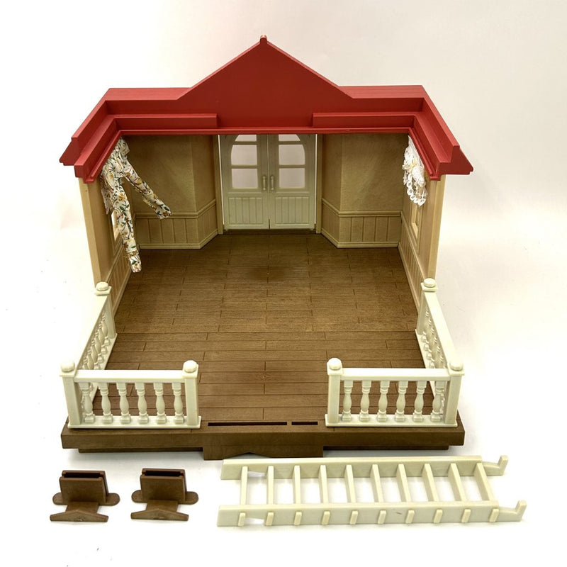 [Used] HOUSE WITH TERRACE HA-38 Epoch Sylvanian Families