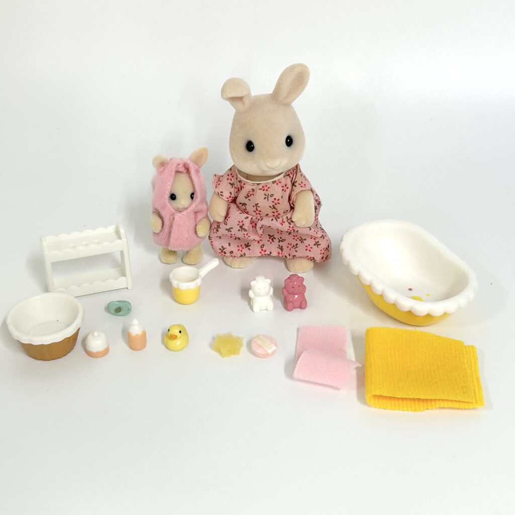 [d'occasion] Heure du bain pour bébé Sylvanian Families Calico Critters