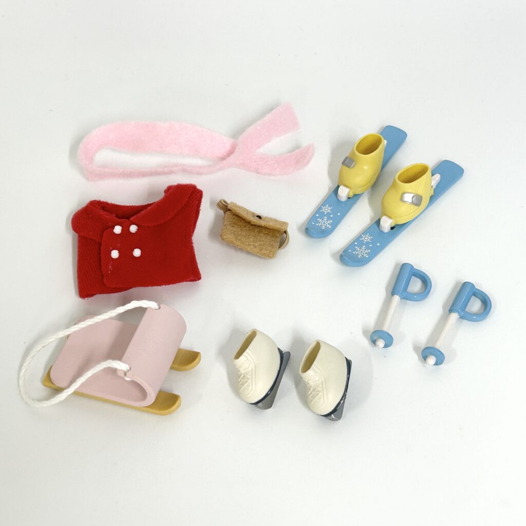 [d'occasion] Ensemble de sports d'hiver Flair 4373F Sylvanian Families Calico Critters