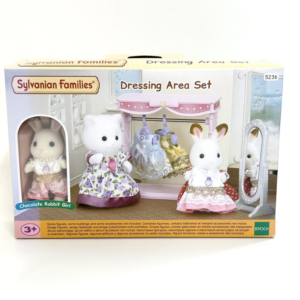 [used] Dressing Area Set 5236 Sylvanian Families Calico Critters