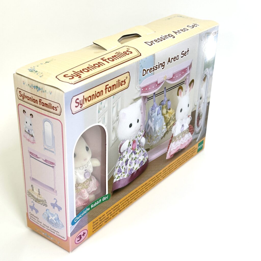 [used] Dressing Area Set 5236 Sylvanian Families Calico Critters
