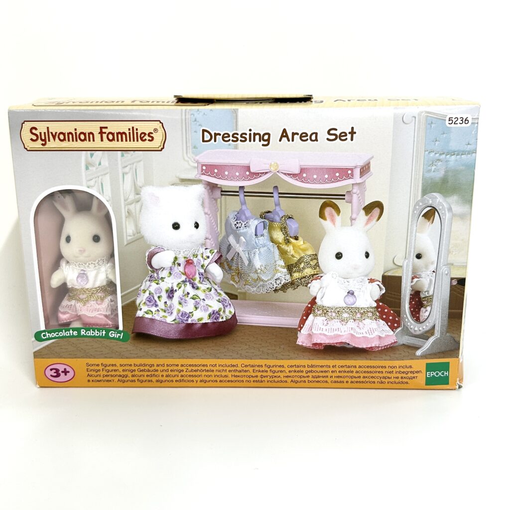 [used] Dressing Area Set 5236 Sylvanian Families Calico Critters