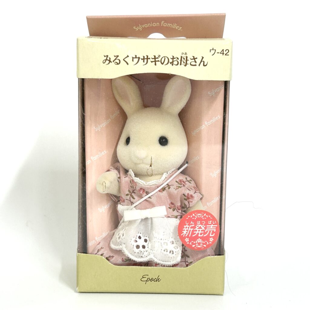 [used] Milk Rabbit Mother U-42 Sylvanian Families Calico Critters