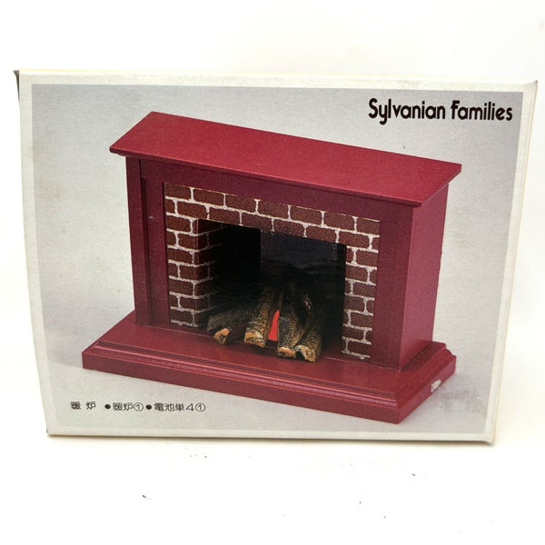 [Used] FIREPLACE SET KA-24 Epoch Japan Sylvanian Families