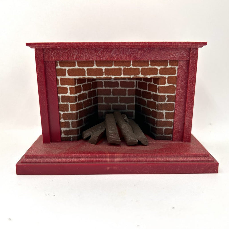 [Used] FIREPLACE SET KA-24 Epoch Japan Sylvanian Families