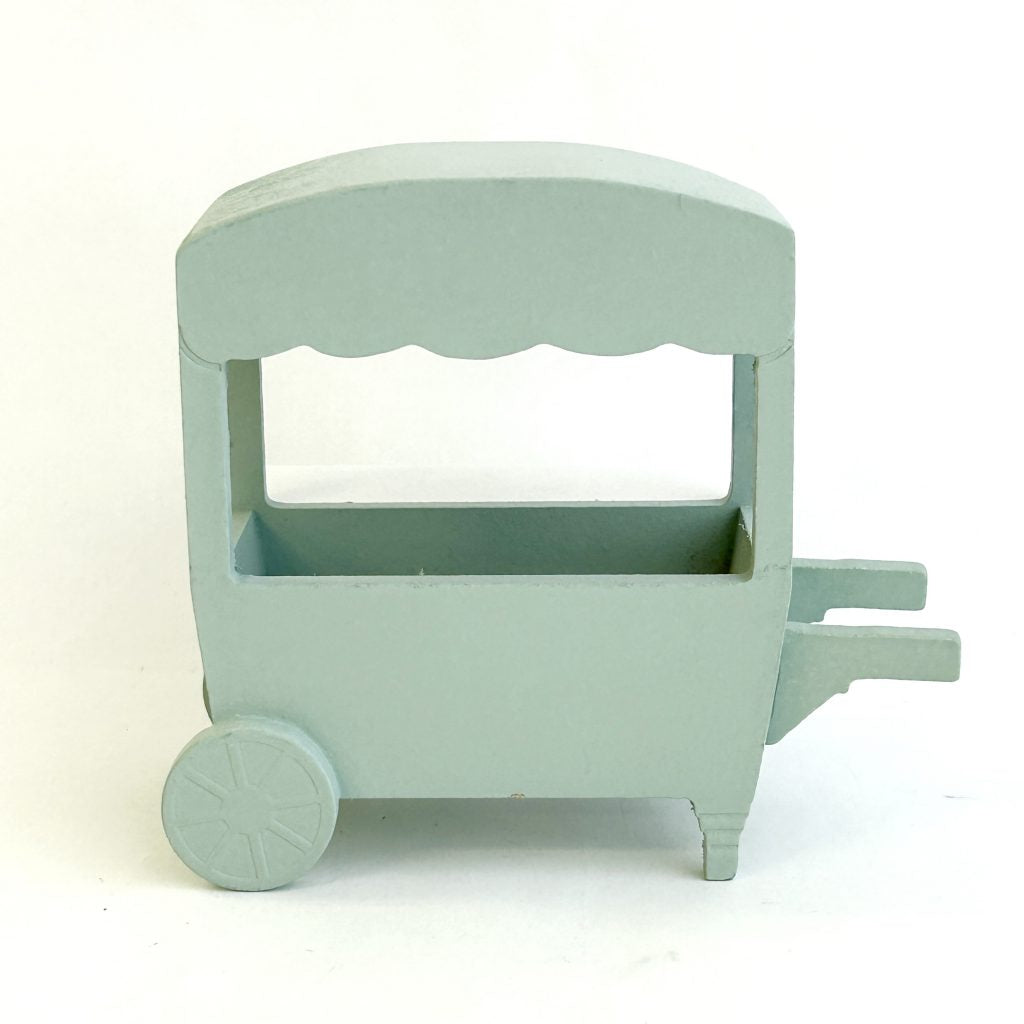 Wooden Interior Sweet Wagon mint green and white Natural Kitchen