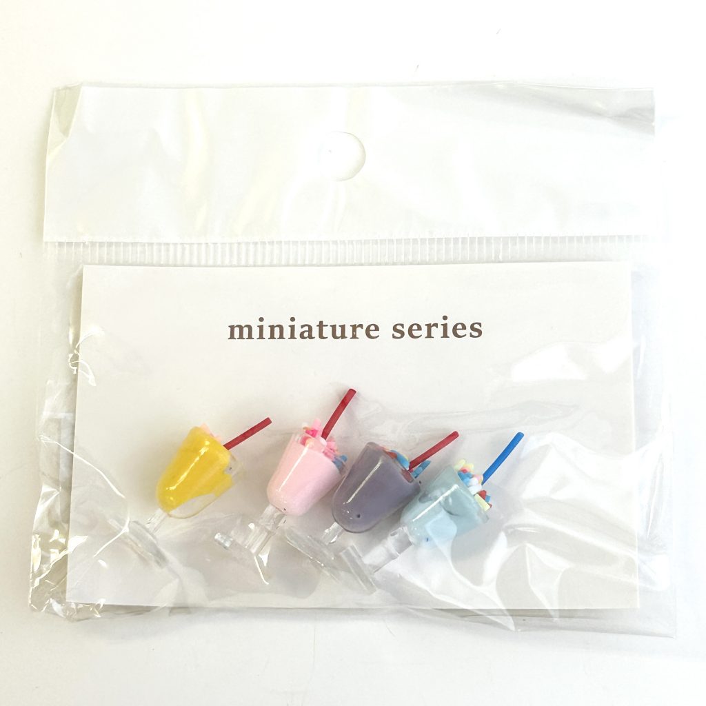 Miniature Pastel Drink Set Natural Kitchen