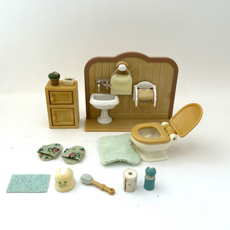 [Used] TOILET SET KA-606 Epoch Sylvanian Families