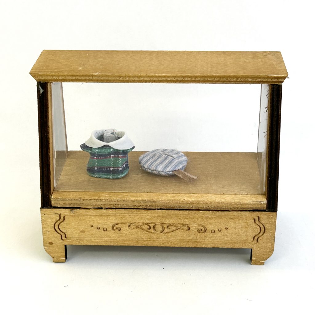 Wooden Miniature Showcase Natural Kitchen