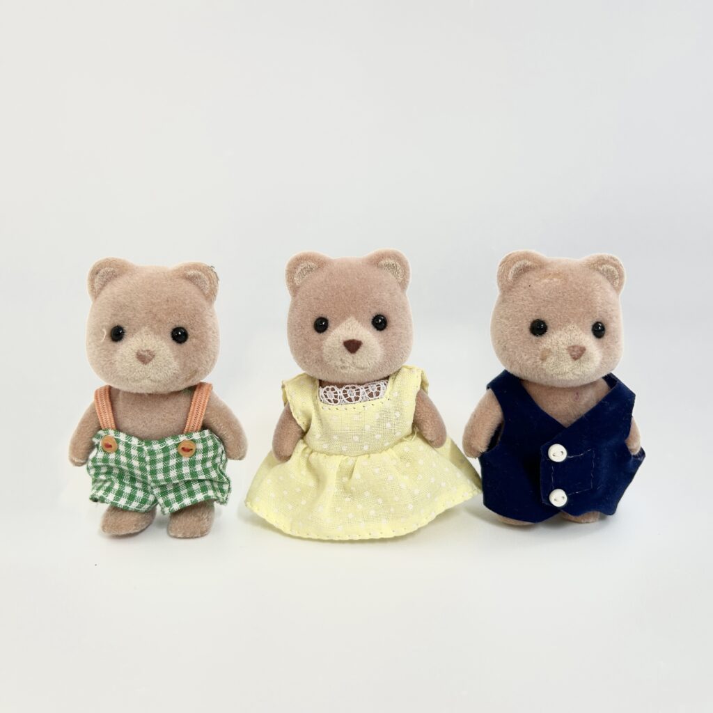 [used] Bear Boy Girls Sylvanian Families Calico Critters