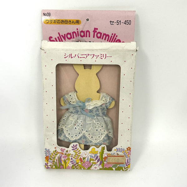 [Used] Vintage DRESS for RABBIT MOTHER Japan Sylvanian Families