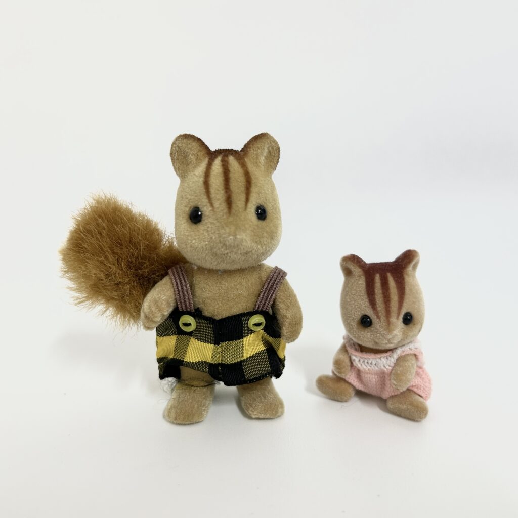 [used] Walnut Squirrel Boy Baby Sylvanian Families Calico Critters