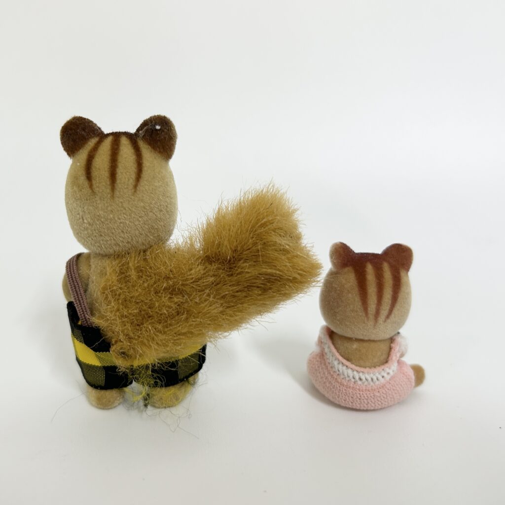 [used] Walnut Squirrel Boy Baby Sylvanian Families Calico Critters