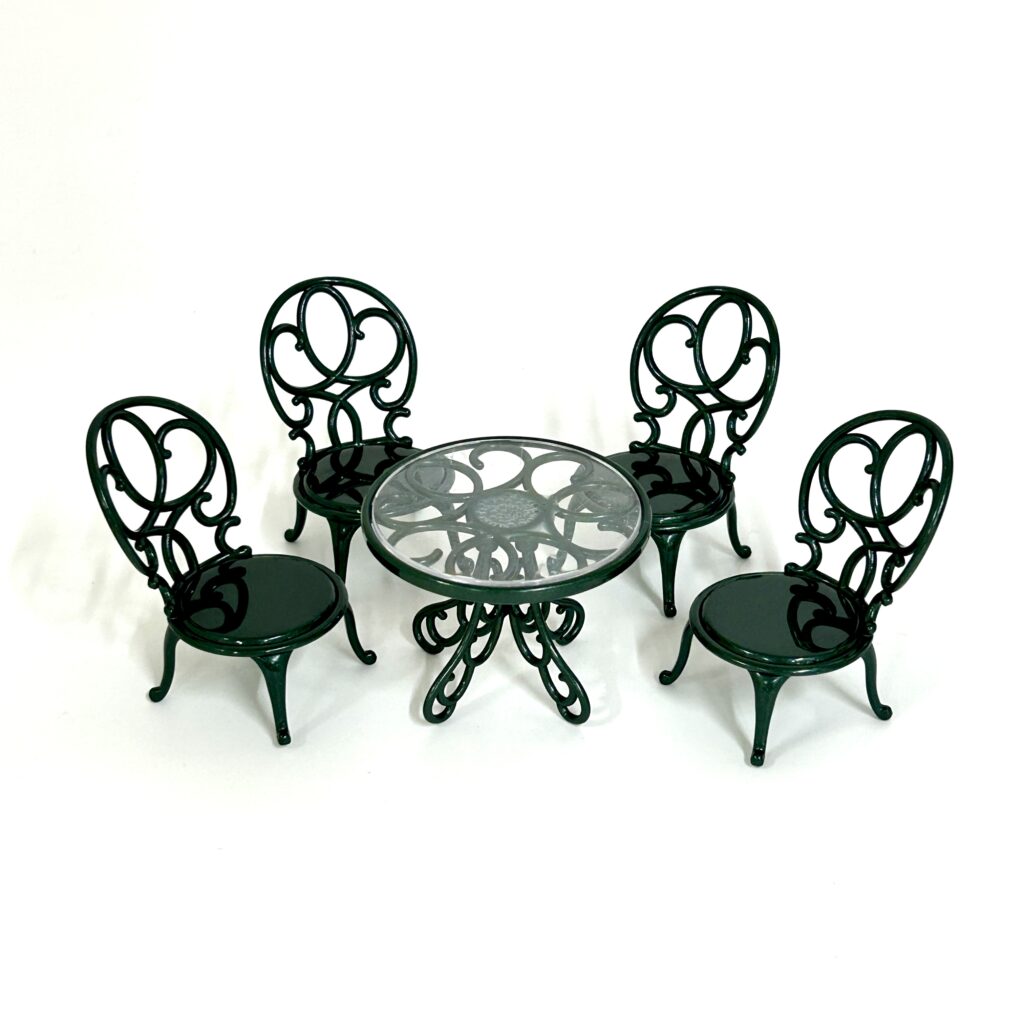 [used] Garden Table And Chair Set KA-621 Sylvanian Families Calico Critters