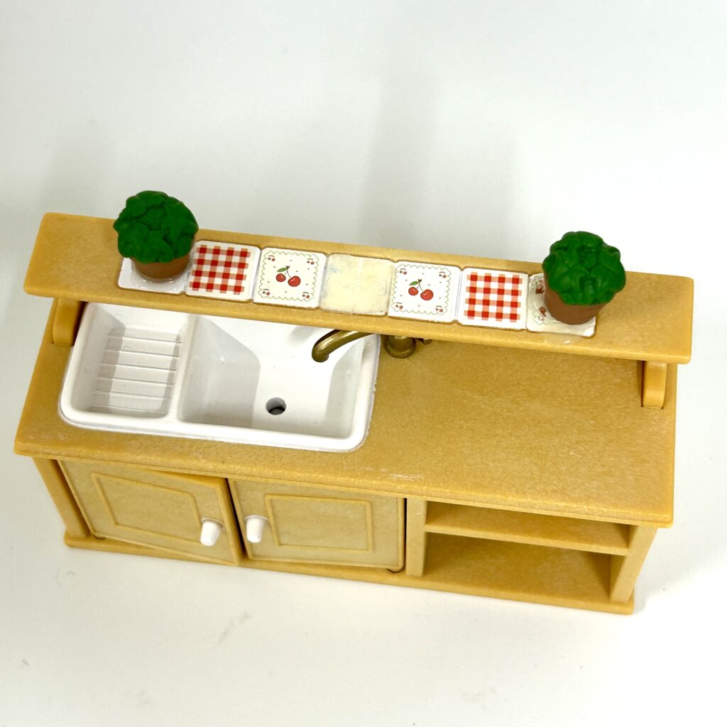 [used] Kitchen Set Sylvanian Families Calico Critters