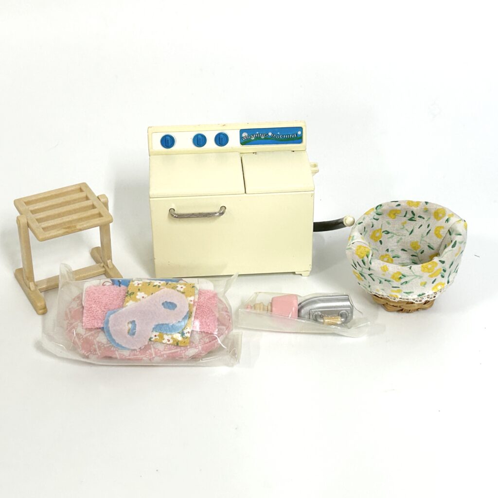 [used] Washing Machine Set KA-80 Sylvanian Families Calico Critters