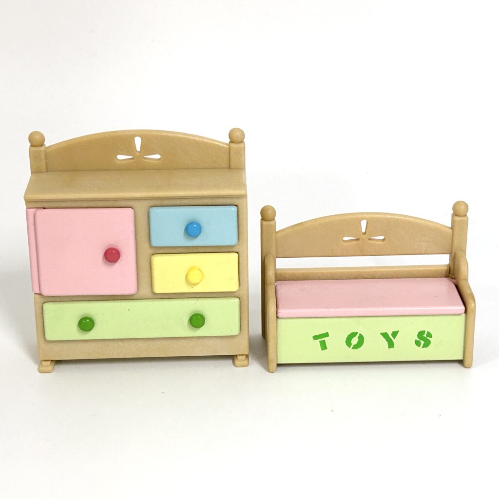[used] Baby Furniture Set KA-78 Sylvanian Families Calico Critters
