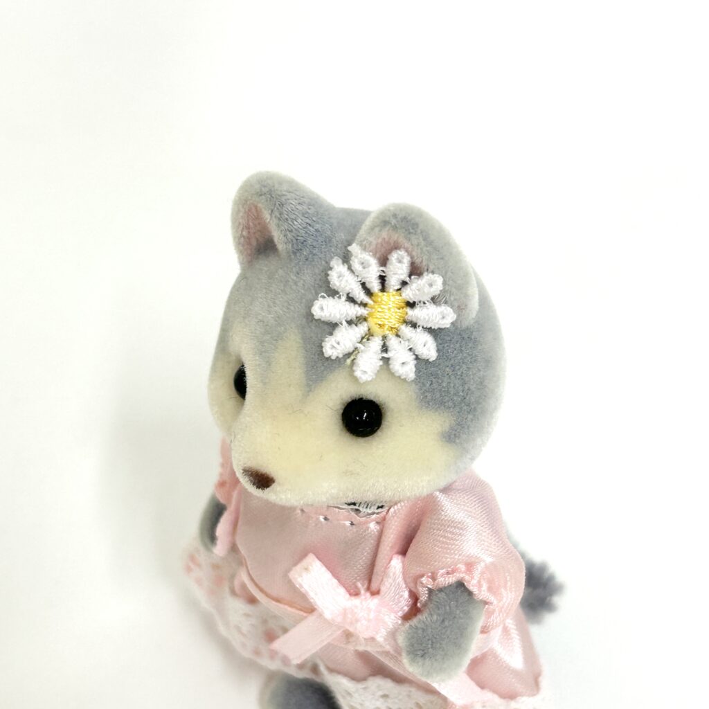 [used] Dress Decoration Set Husky Girl Sylvanian Families Calico Critters