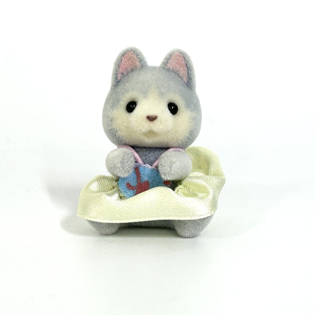 [used] Dreamy Parade Series Husky Dog Baby Familymart 2022 Sylvanian Families Calico Critters