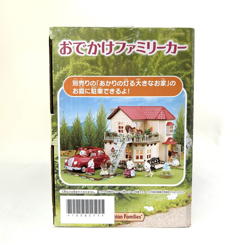 [Used] RED FAMILY CAR V-01 Epoch Sylvanian Families