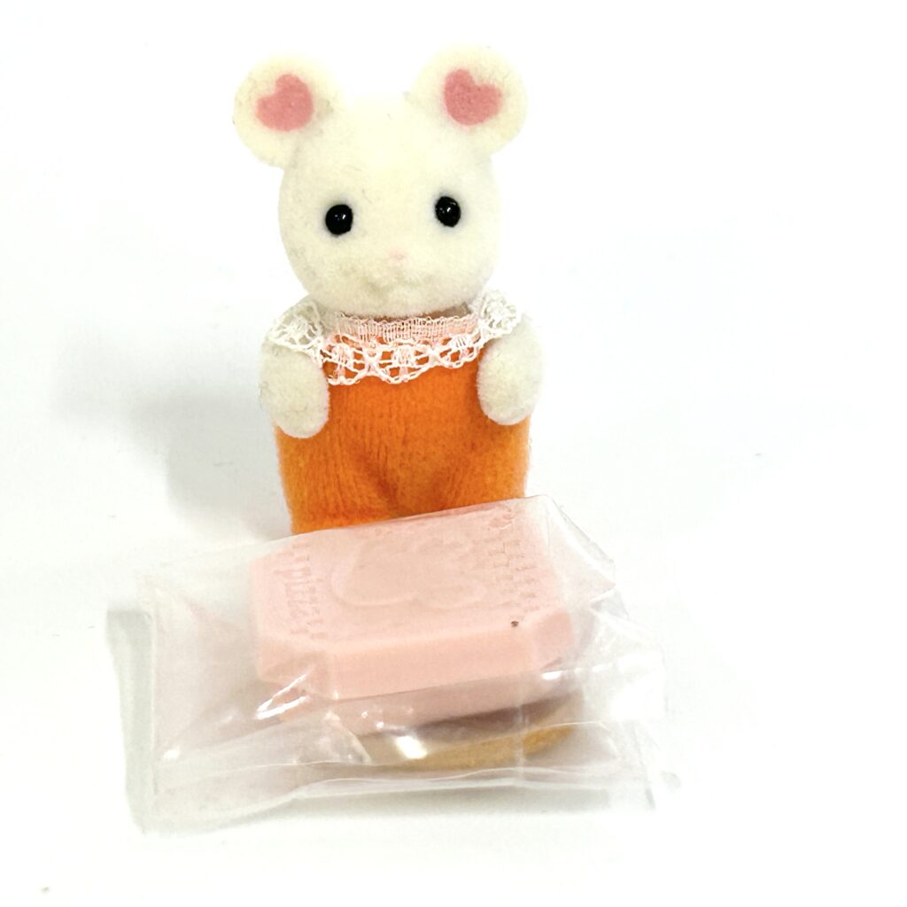[used] Fluffy Dream Collection Baby Shopping Series Marshmallowmouse Familymart Sylvanian Families Calico Critters