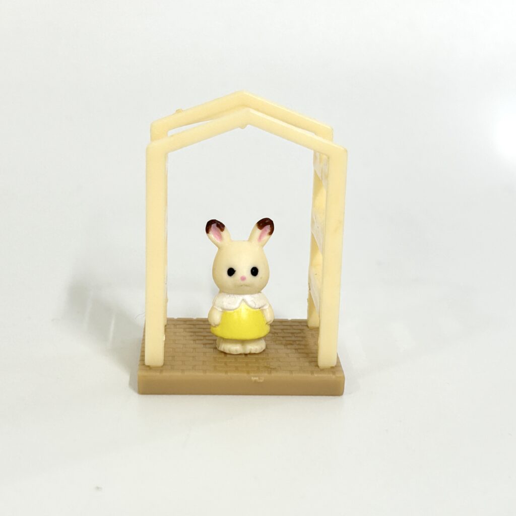 [used] Minitature Chocolate Rabbit Sylvanian Families Calico Critters