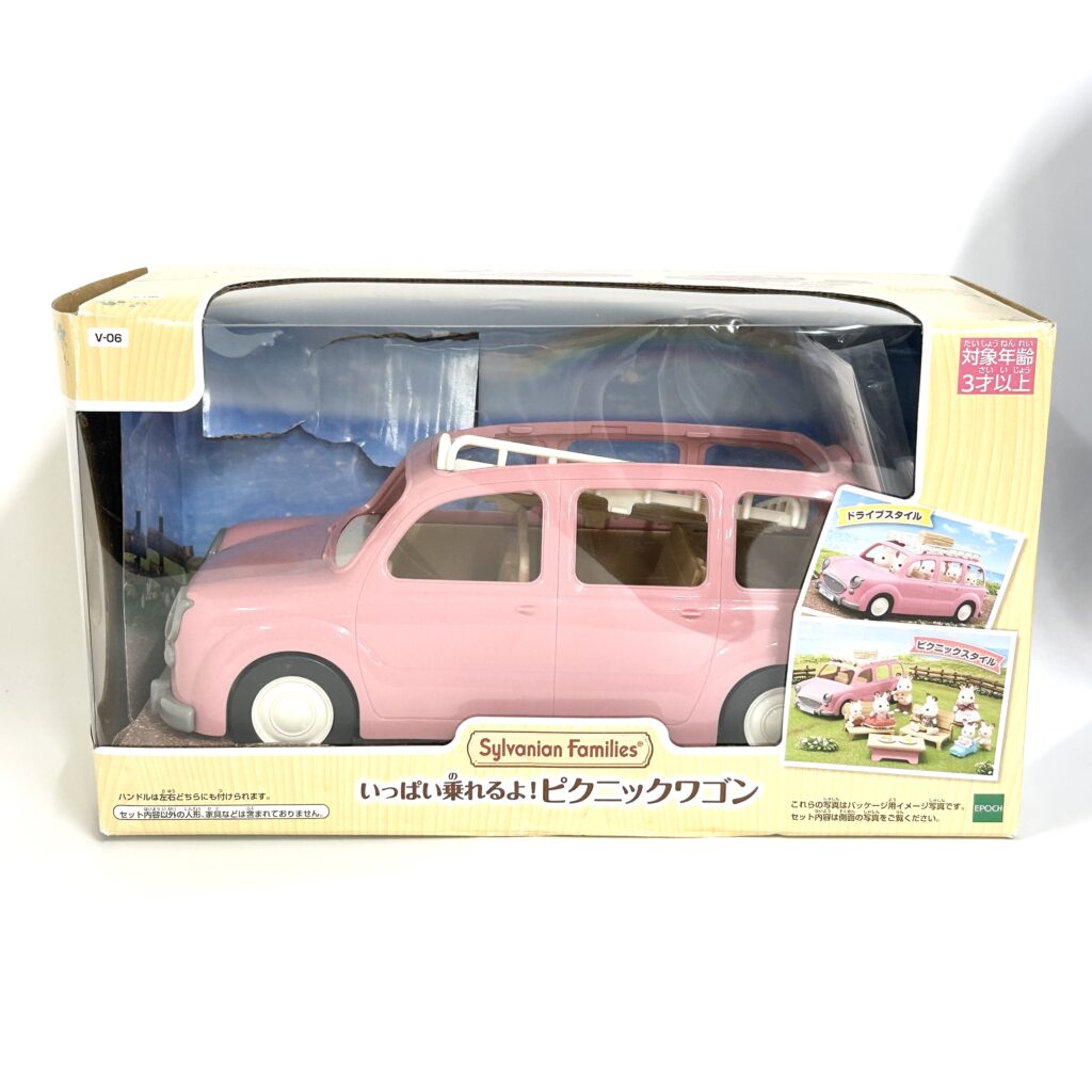 [used] Pink Picnic Wagon 2020 V-06 Sylvanian Families Calico Critters