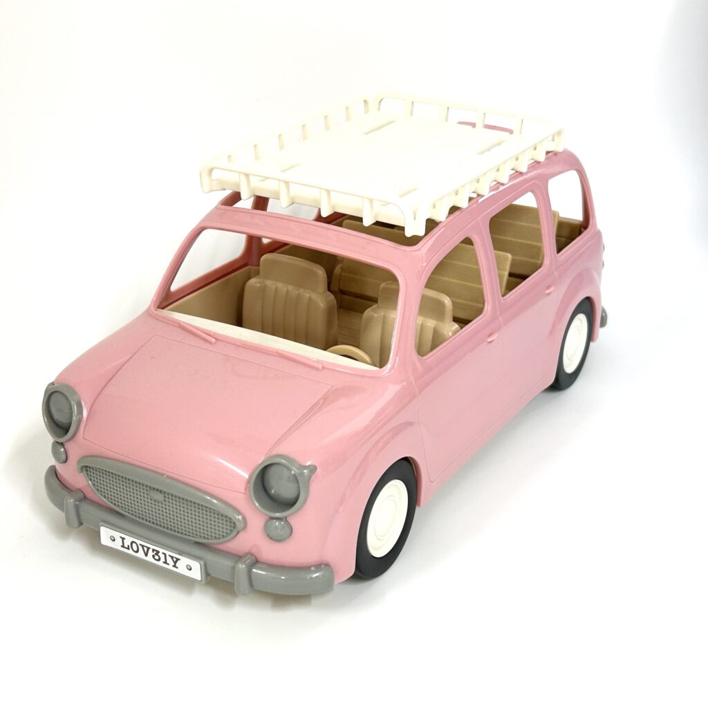 [used] Pink Picnic Wagon 2020 V-06 Sylvanian Families Calico Critters