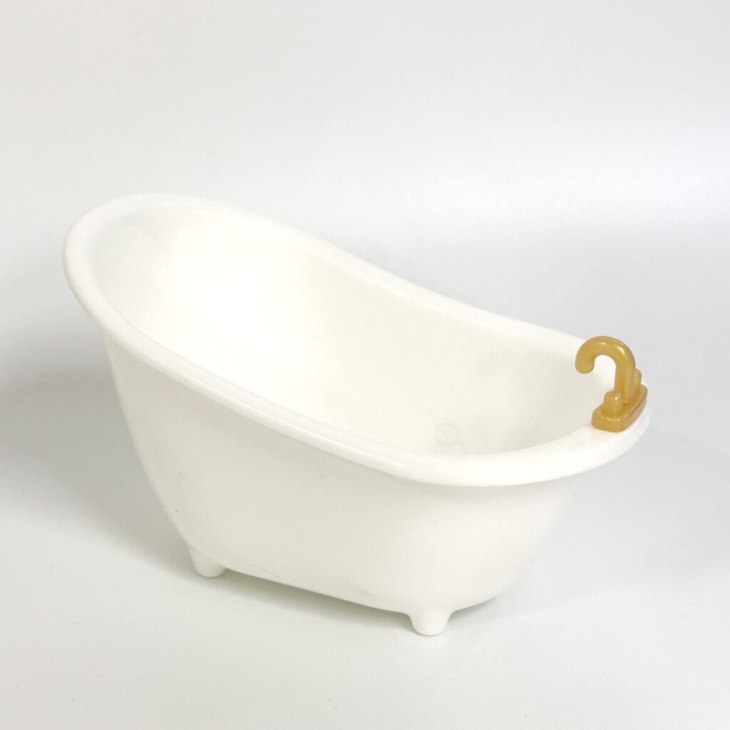 [used] Miniature Bathtub Daiso