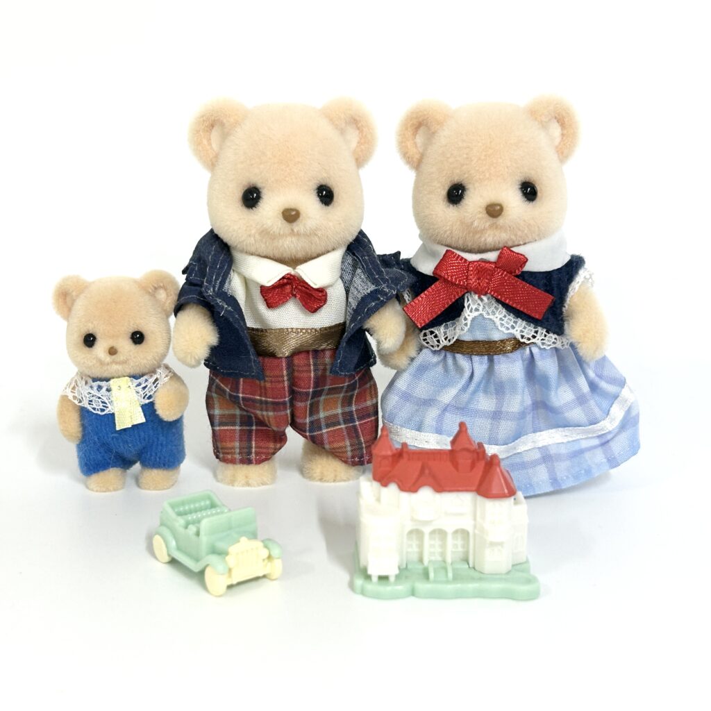 [used] Biscuit Bear Family 2025 FS-59 Sylvanian Families Calico Critters