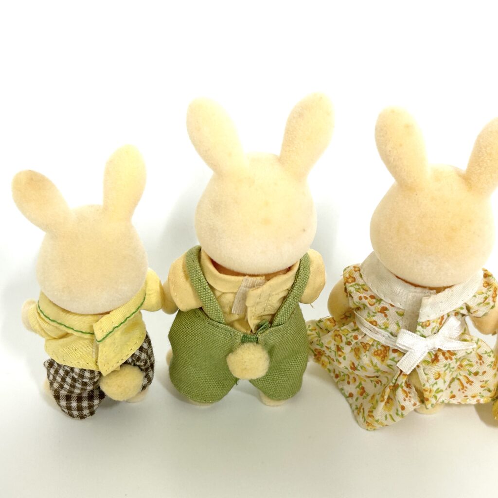 [used] Flower Garden Rabbit Family Hanazono Fukuoka 2009 Sylvanian Families Calico Critters