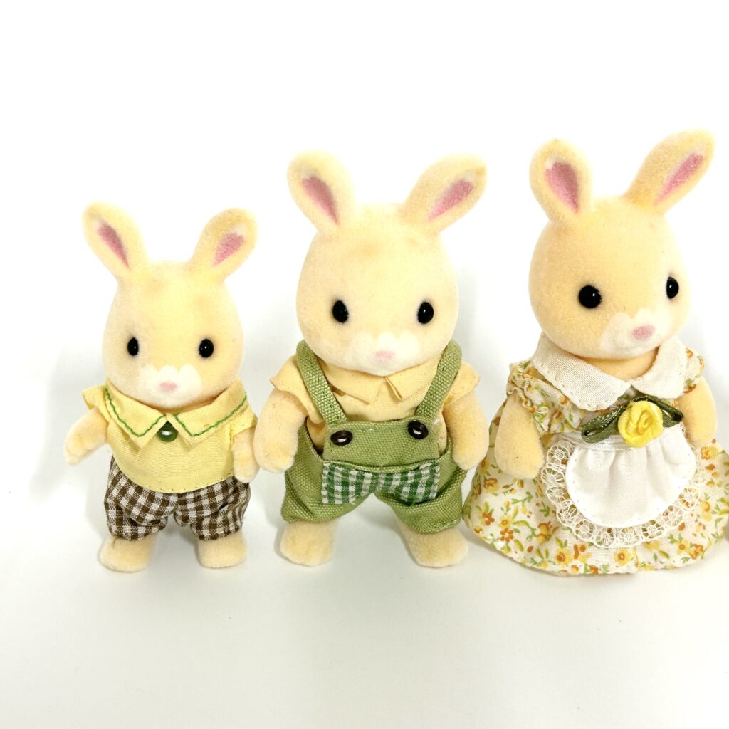 [used] Flower Garden Rabbit Family Hanazono Fukuoka 2009 Sylvanian Families Calico Critters