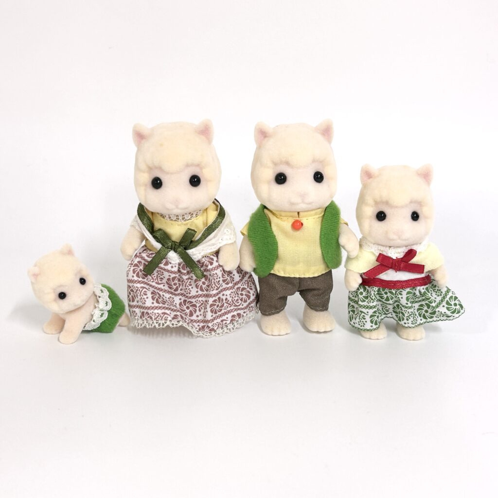 [used] Alpaca Family FS-31 Sylvanian Families Calico Critters