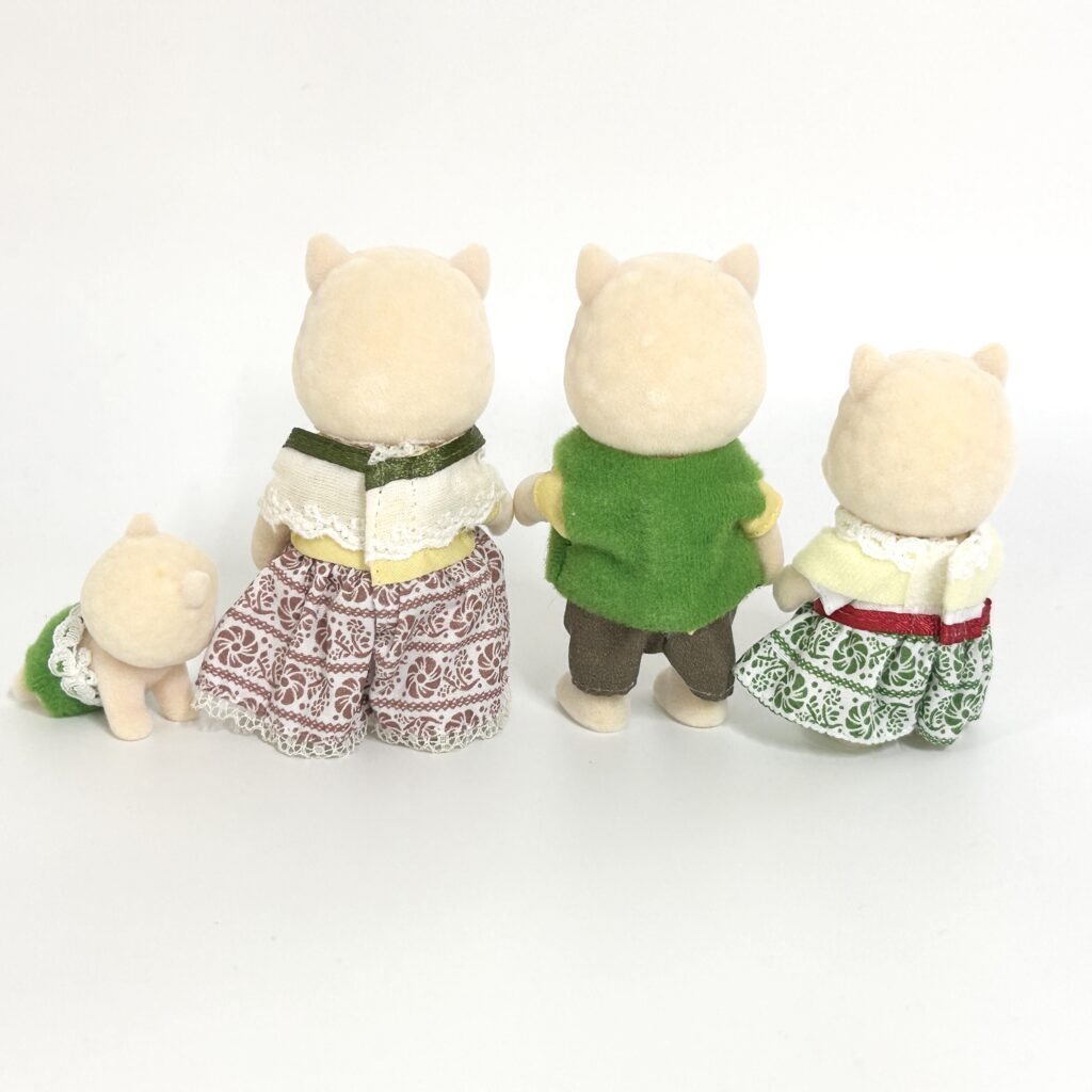 [used] Alpaca Family FS-31 Sylvanian Families Calico Critters