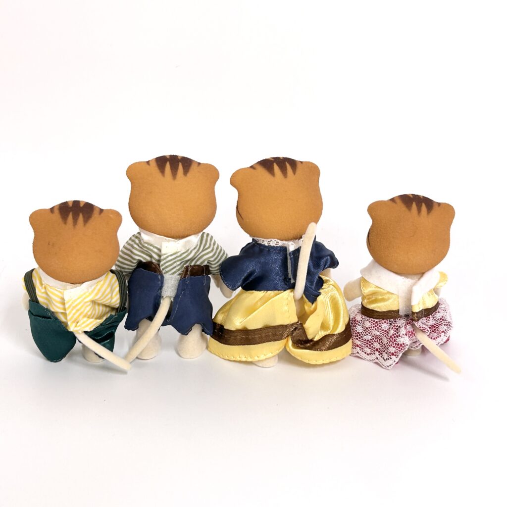[used] Maple Cat Family FS-30 Sylvanian Families Calico Critters