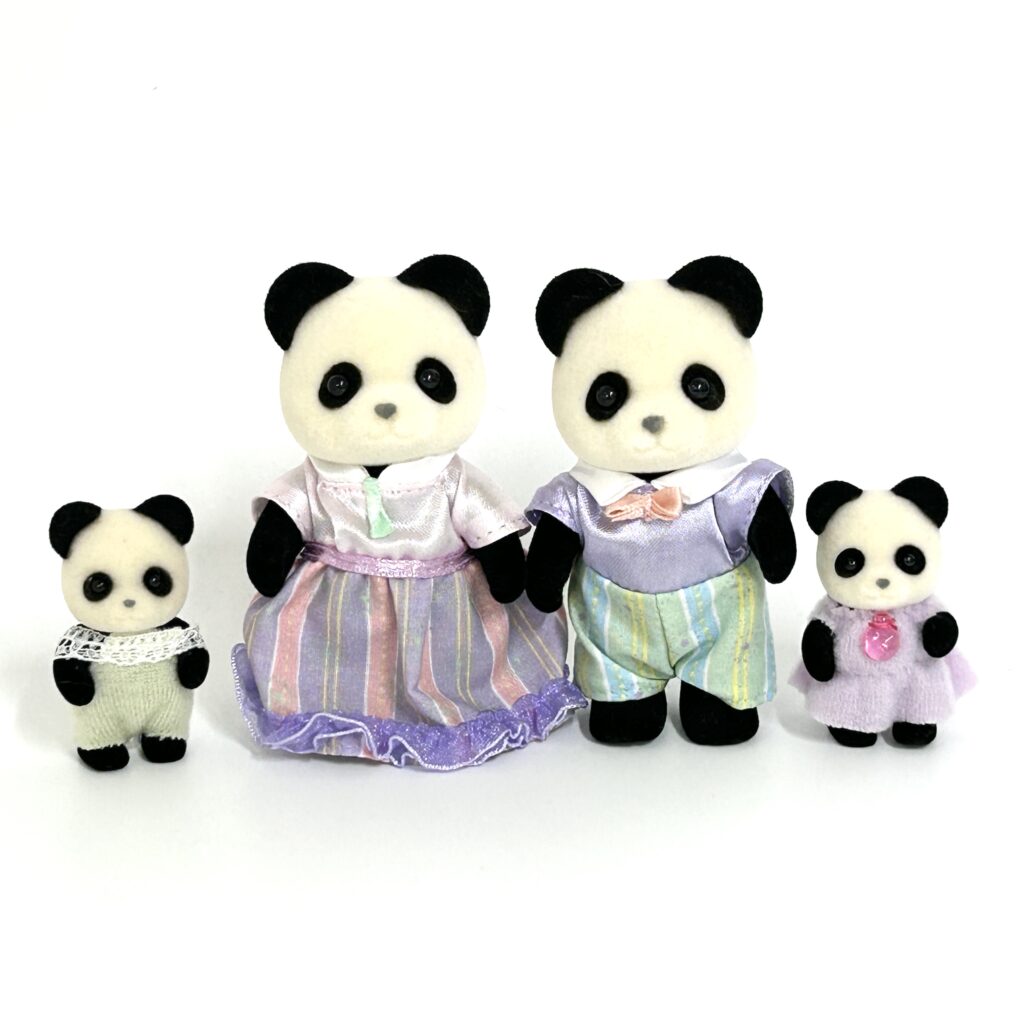 [used] Pookie Panda Family FS-39 Sylvanian Families Calico Critters