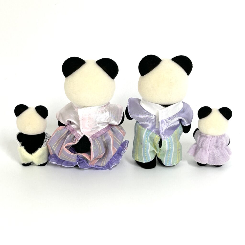 [used] Pookie Panda Family FS-39 Sylvanian Families Calico Critters