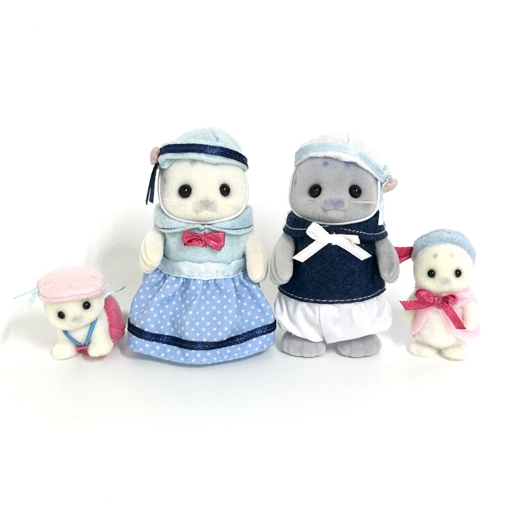 [used] Seal Family 2023 FS-51 Sylvanian Families Calico Critters