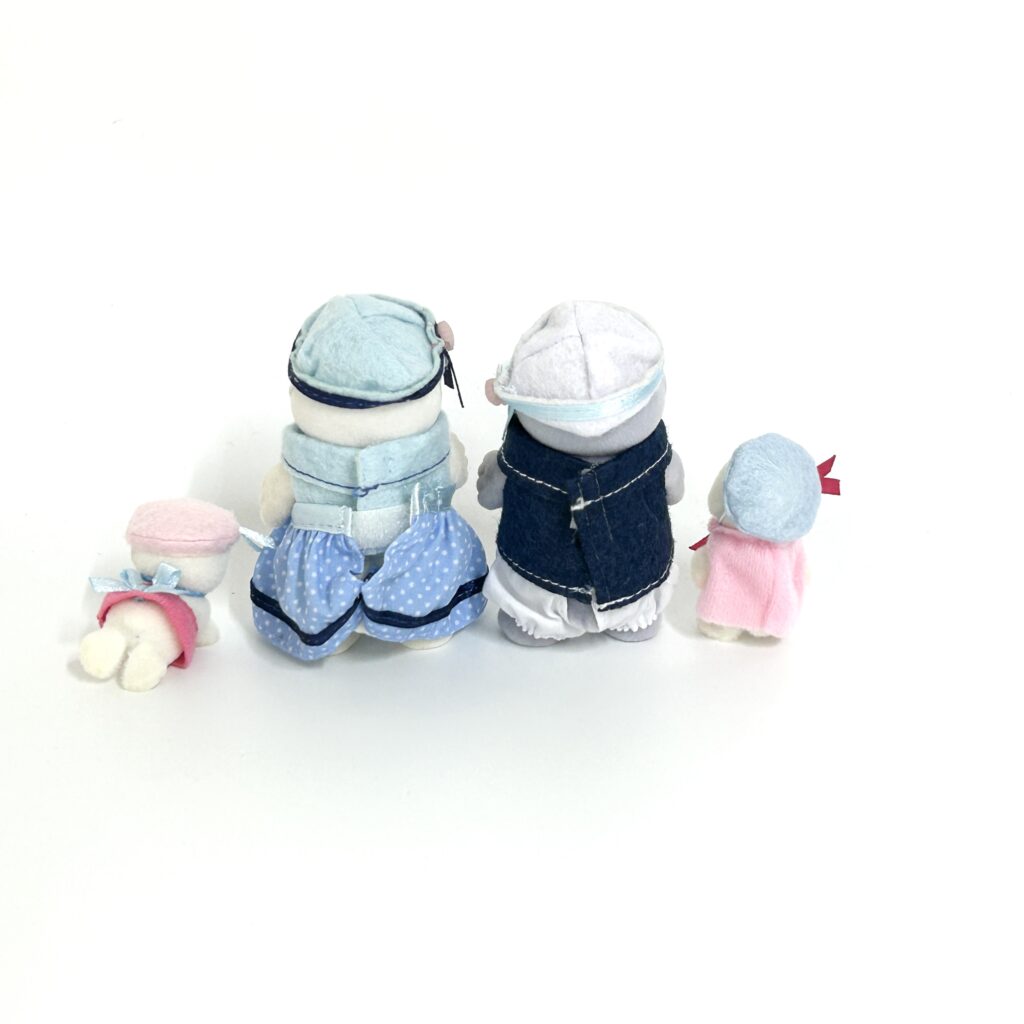 [used] Seal Family 2023 FS-51 Sylvanian Families Calico Critters