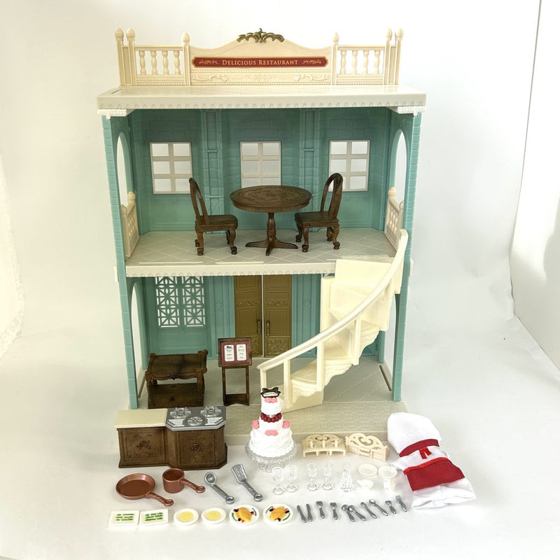 [Used] DELICIOUS RESTAURANT Town Series TS-02 Epoch Sylvanian Families