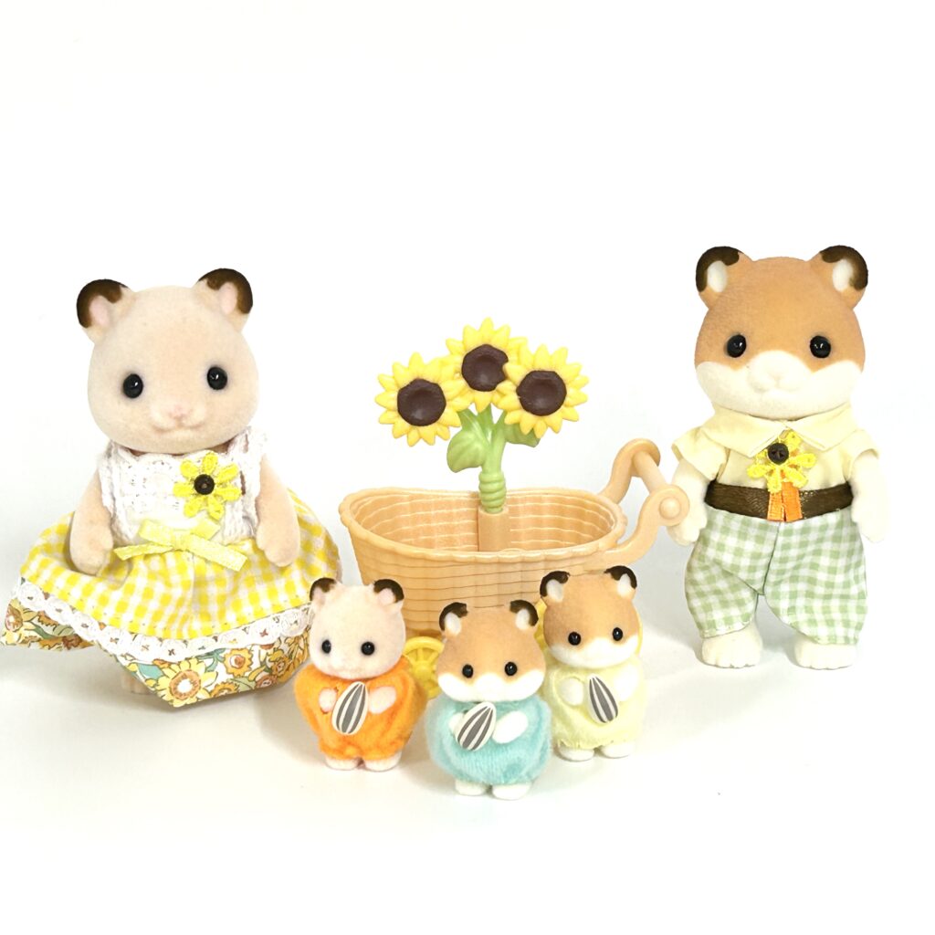 [used] Hamster Family 2025 FS-61 Sylvanian Families Calico Critters