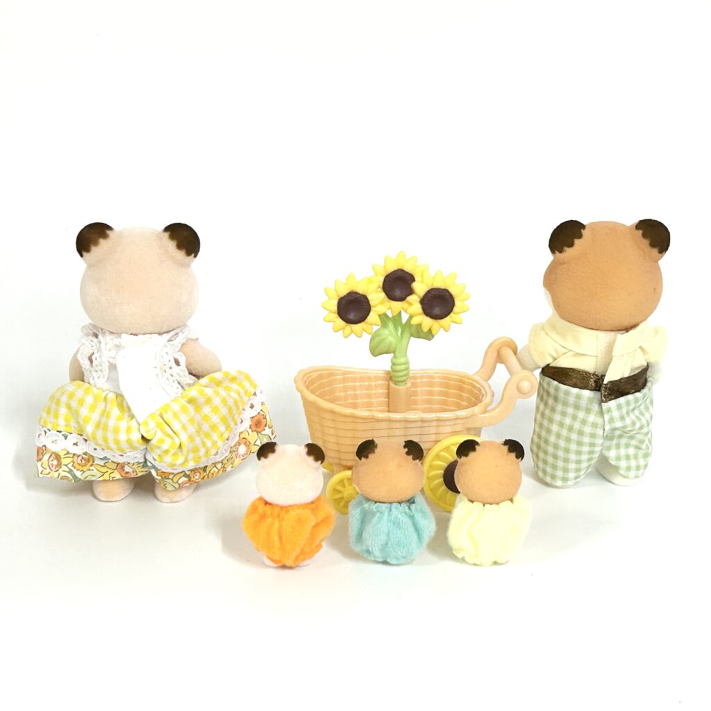 [used] Hamster Family 2025 FS-61 Sylvanian Families Calico Critters