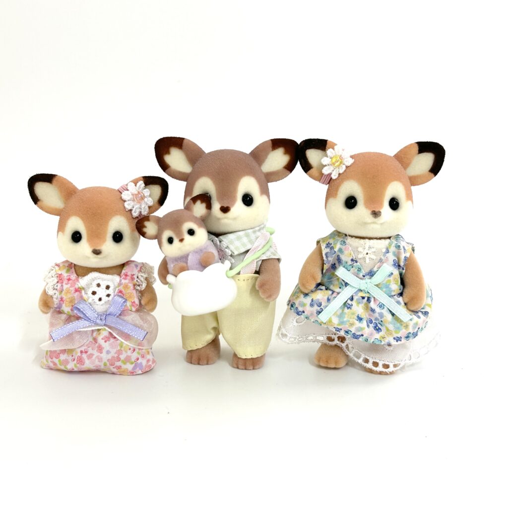 [used] Deer Family 2024 FS-53 Sylvanian Families Calico Critters