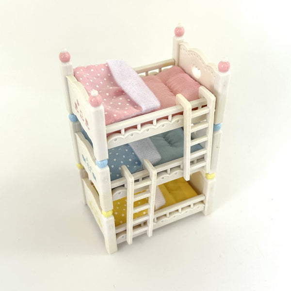 [Used] BABY 3 BUNK BED KA-213 Epoch Sylvanian Families