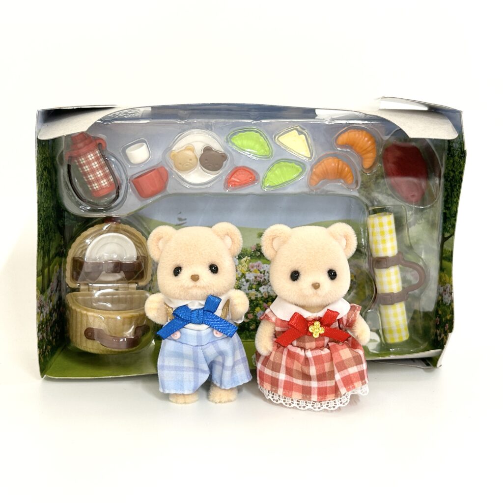 [used] Biscuit Bear Siblings Picnic Lunch 2025 FS-60 Sylvanian Families Calico Critters