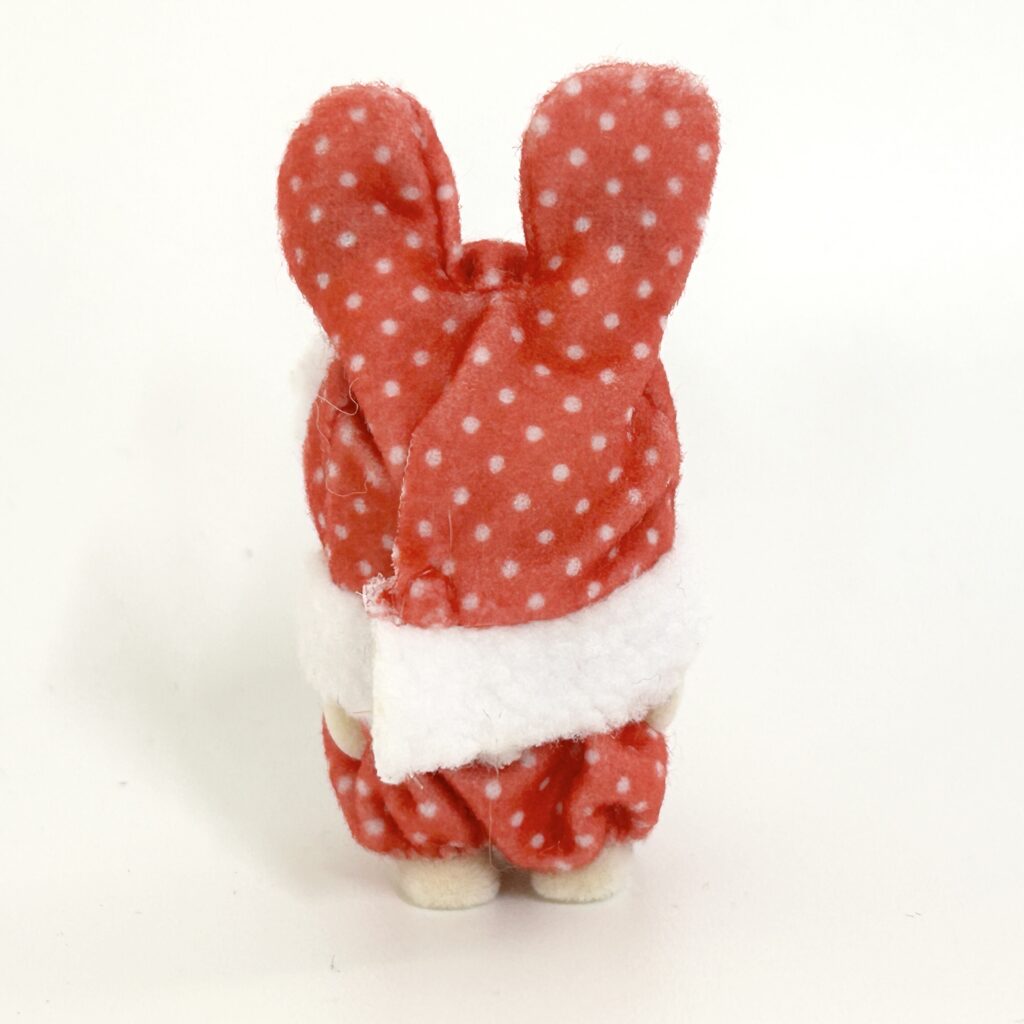 [used] Baby Colorful Rabbit Costume Red Chocolate Rabbit 2025 Sylvanian Families Calico Critters