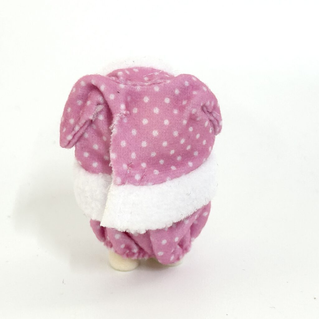 [used] Baby Colorful Rabbit Costume Pink Flora Rabbit 2025 Sylvanian Families Calico Critters