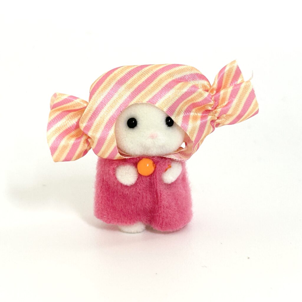 [used] Delicious Parade Little Marshmallow Mouse Baby Familymart 2024 Sylvanian Families Calico Critters