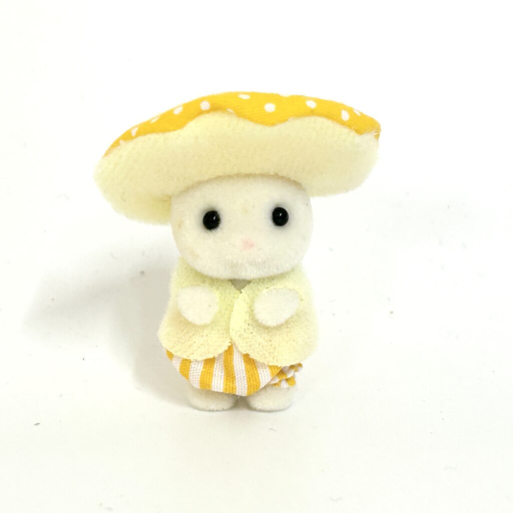 [used] Baby Collection Secret Forest Marshmallow Mouse Familymart 2023 Sylvanian Families Calico Critters